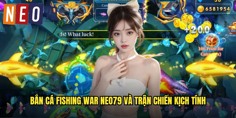 Bắn Cá Fishing War neo79 và trận chiến kịch tính