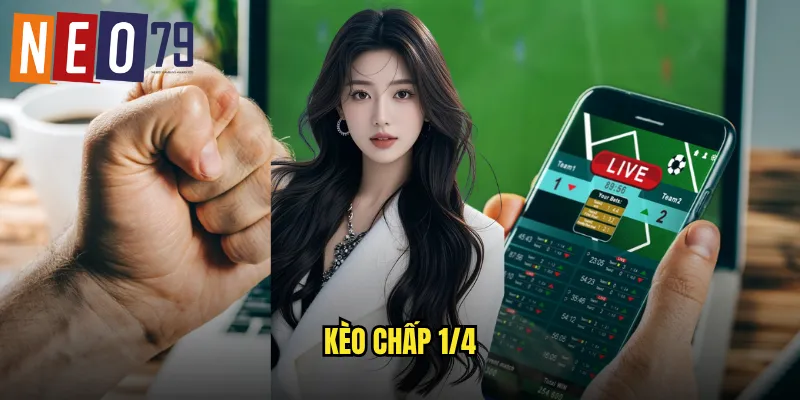 kèo chấp 1/4