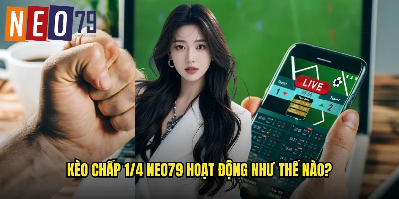 Kèo chấp 1/4 neo79 hoạt động như thế nào?