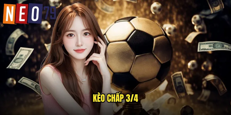 kèo chấp 3/4